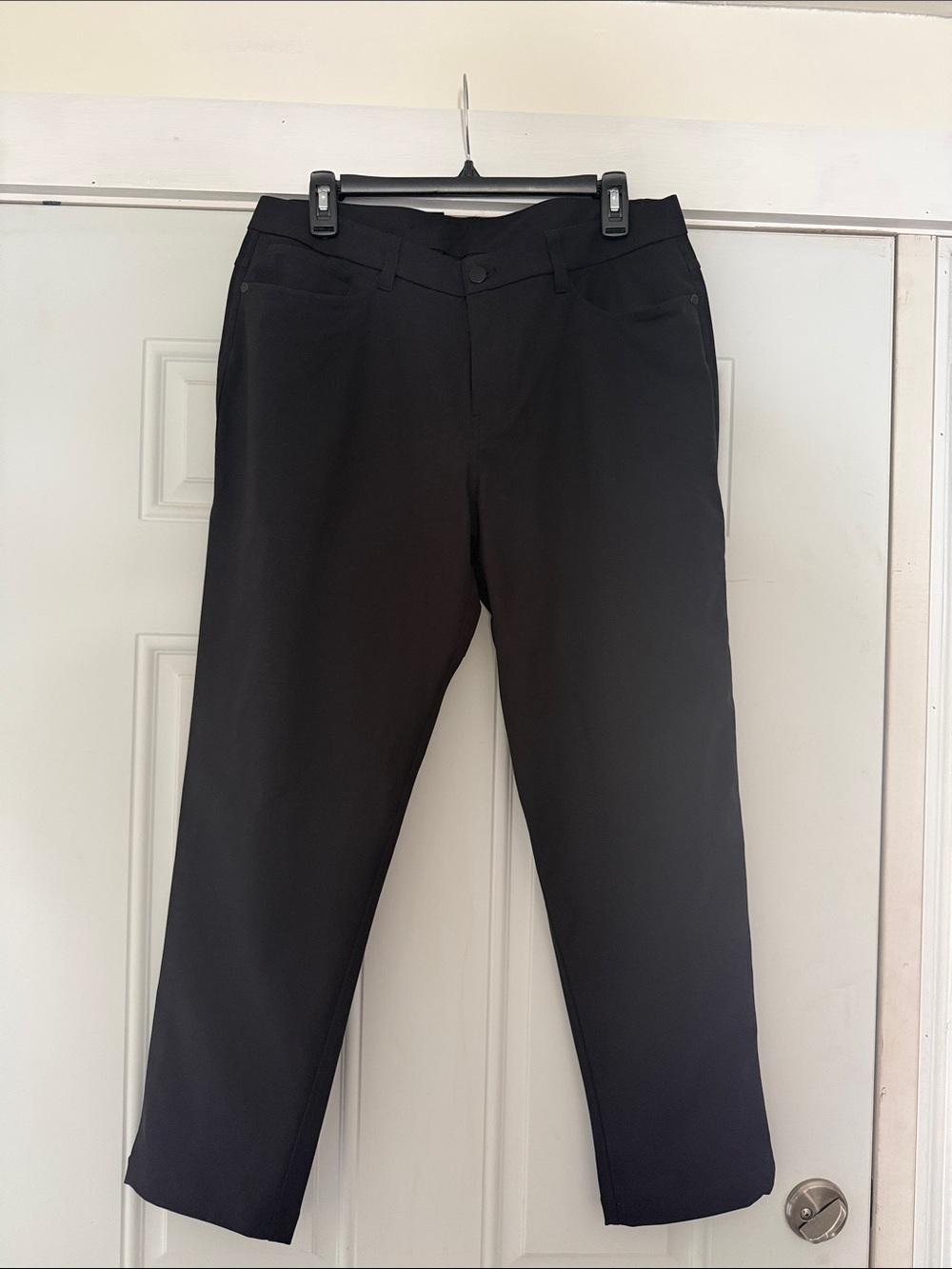 NWOT lululemon athletica Men’s ABC Pant 5 pocket Warpstreme 32x30 Black - Picture 1 of 4